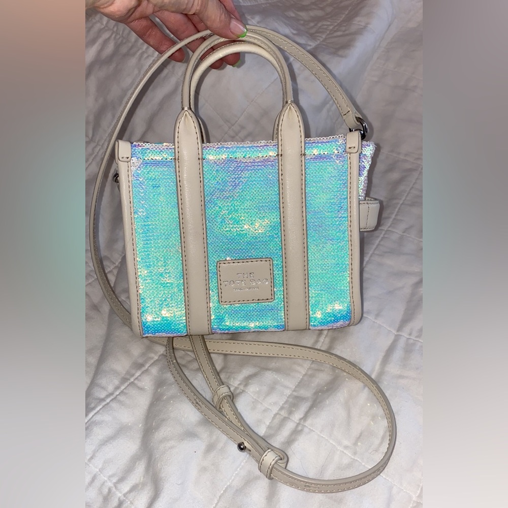 Marc jacobs sequin micro tote